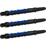 Harrows Carbon ST Shafts - Dart Stems - Black & Blue