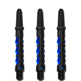 Harrows Carbon ST Shafts - Dart Stems - Black & Blue Tweenie