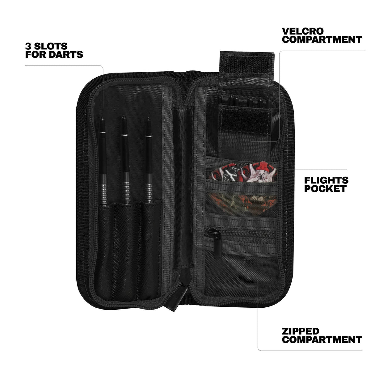 Designa Fortex Dart Case - Strong Protective