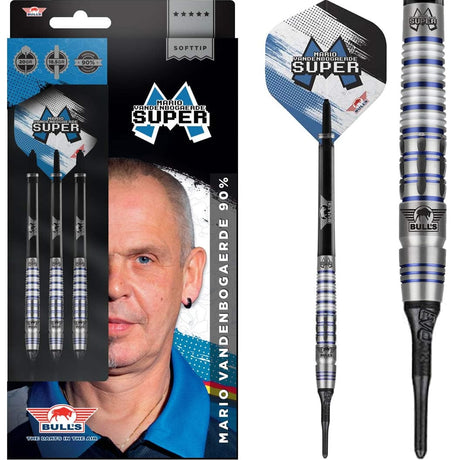 Bulls Mario Vandenbogaerde Darts - Soft Tip - 90% 20g