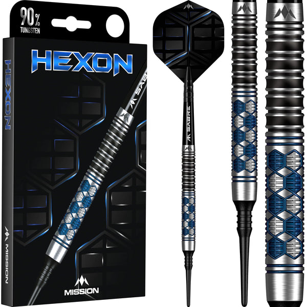 Mission Hexon - Soft Tip 90% - Blue PVD