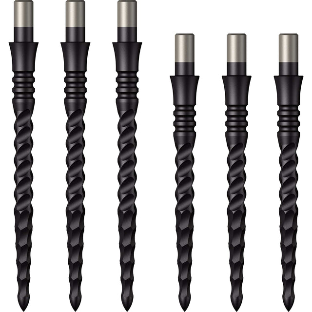 Mission Sniper Points - Steel Tip - Precision Spare Points - Lunar CS - Black