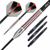 One80 Han Xicheng Darts - Steel Tip - Signature - Red - 23g 23g